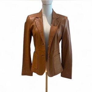 70s styled leather jacket